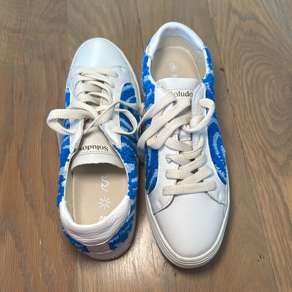 BRAND NEW Soludos Ibiza Platform Psychedelic Spiral - Picture 5 of 7